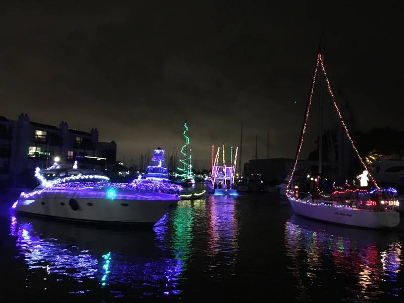 West End Boat Parade, puerto municipal de yates. Nueva Orleans. Foto de Lisa Overing.