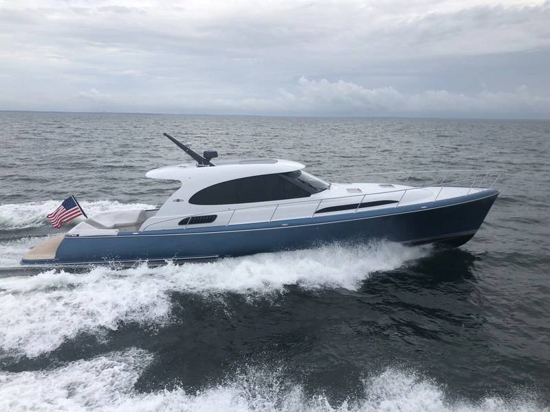 棕榈滩GT50。 Palm Beach Motor Yachts供图。