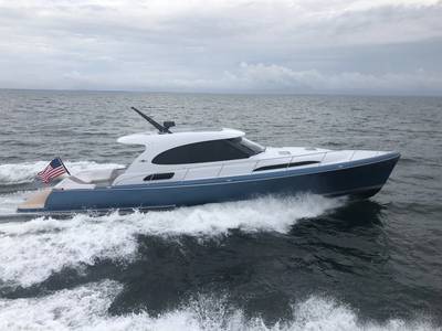 棕榈滩GT50。 Palm Beach Motor Yachts供图。