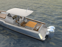 Layout on deck is entirely customizable to suit your needs. Whether you are in the market for a tender, a family cruiser or a weekend warrior, arrangement on deck can be tailored specifically to your style of yachting on any given day. (Photo: Rambler Yacht Co.)