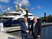 Left to right: Patrick Bucci, General Manager – Cox Marine, Ring Power with Doug Ross, Regional Director – Americas, Cox Marine (Photo: Cox Marine)