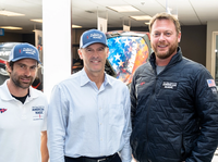 Left to right: Revelin Minihane, Tracy Crocker and Dustin Burrell (Photo: Evinrude)