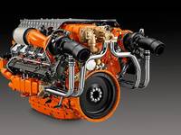 Scania 1,150 HP 16-liter V8.