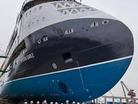 SunStone Maritime Group A/S took delivery of two Infinity class ships -- Sylvia Earle (pictured) and Ocean Odyssey -- from the CMHI Shipyard in Haimen, China. Photo courtesy Sunstone
