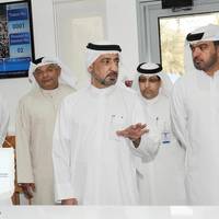 H.E. Ahmed Butti, Executive Chairman of DMCA, during his visit to the new Customer Service Office.