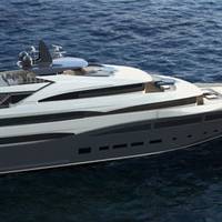 68-m Megayacht rendering courtesy of CRN