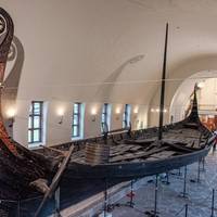 Oslo Norway - October 19, 2019: Viking drakkar in the Viking Museum in Oslo Norway. Copyright warasit/AdobeStock