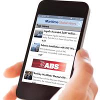 Pictured is our own Martime Global News App, which includes daily news from MarineNews and sister publication Maritime Reporter, has more than 10,000 downloads since its inception.