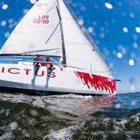 Sailing World Editor, Dave Reed, hitched a ride on Jeanneau Sun Fast 3600, Invictus, in the North Sails Rally. The 13.4nm pursuit race was the only race that was completed on Saturday( Photo Credit: Paul Todd)