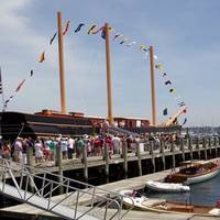 Visitors Board SSV Oliver Hazard Perry: Photo credit 