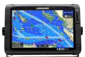 Lowrance HDS-12 Gen2 Touch with Jeppesen C-Map Max-N+ Cartography