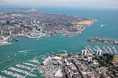 Aerial of Endeavour Quay, taken July 2013 (Credit Marina Projects Ltd.)