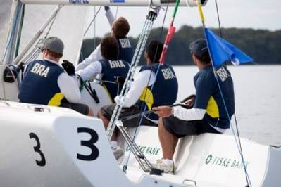 Team Brazil winners: Photo credit ISAF