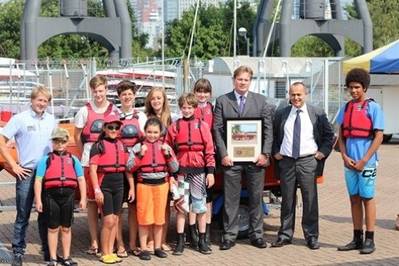 Clarkson rescue boat ceremony: Photo credit Clarksons