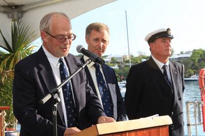 Governor, David Patton: Photo credit Marion Bermuda