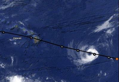 Hurricane Iselle (Image: NOAA)