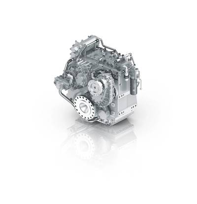 ZF 5200 A/V PTI Hybrid Transmission (Image: ZF)