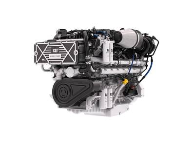 Cat C32B Marine Engine (Photo: Caterpillar Marine)