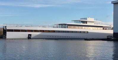 Megayacht Venus: Photo courtesy of Philippe Starck