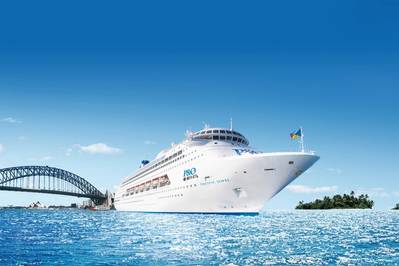 Pacific Jewel is part of the P&O Cruises' fleet of three ships currently based in Australia.