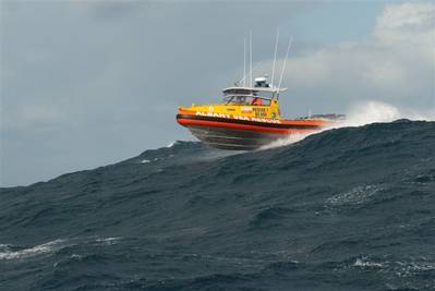 RIB on a Wave: Photo credit FRC