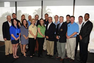 Back Row (left to right) : John Mann, Jim Perry, Christina Norris, Corey Ranslem, Peter Schrappen, Derik Wagner, Mark Cline, Eli Dana, Tim Davey, Bert Fowles Front Row (left to right): Kristina Hebert, Ami Ira, Karen Dudden-Blake, Meagan Deinas, Jim Ruffolo, Jay Dayton and Tripp Nelson