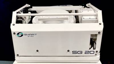 The new Smartgyro SG20 gyro stabilizer for boats from 45 feet to 55 feet (Image: Smartgyro)