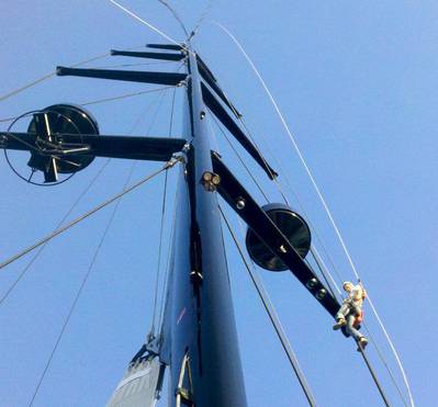 Mast & Spars: Photo courtesy of Hall Spars