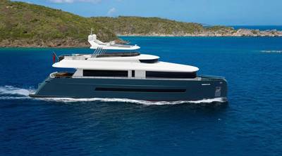 StellarPM announced the ST88, the latest model addition to its StellarONE Series of raised pilothouse motoryachts. Credit: StellarPM