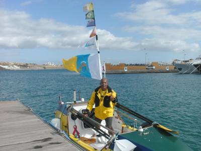 Victor Mooney at Pasito Blanco - La Punta Yacht Club in Maspalomas, Gran Canaria