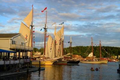 Windjammers 2012: Photo credit Boothbay Chamber of Commerce