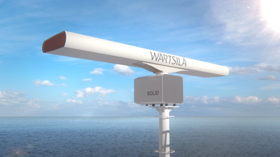 Wärtsilä Nacos Platinum solid state S-Band radar system (Image: Wärtsilä)