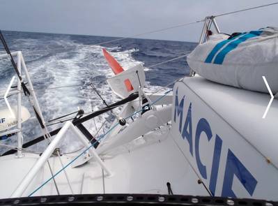 Yacht 'Macif': Photo credit Vendée Globe