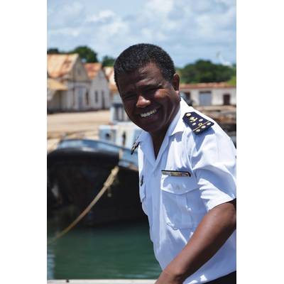 Commandant Vaohavy, Commander of the Malagasy Naval Base in Antsiranana