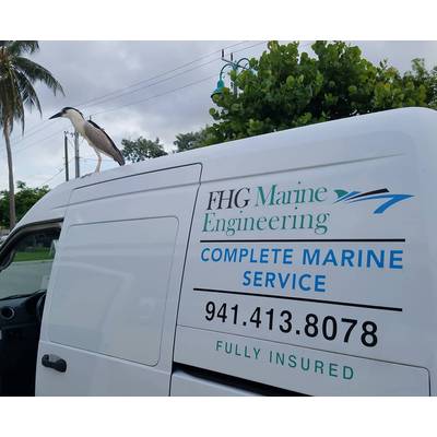 FHGME services yachts in South Florida. Photo courtesy FHGME. 