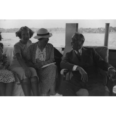 Franklin D. Roosevelt on the U.S.S. Potomac near Hyde Park in 1937 (Photo: Franklin D. Roosevelt Library Public Domain Photographs, 1882 – 1962)