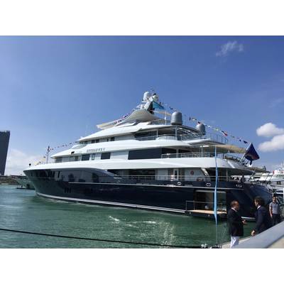 Miami Yacht Show. Photo by Lisa Overing.