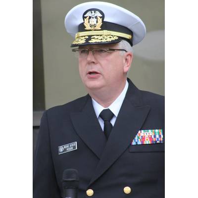 RADM Michael Alfultis, USMS, PHD, President SUNY Maritime. (Photo: Greg Trauthwein)