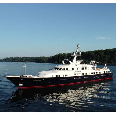 M/Y Minderella. Photo courtesy Of Merle Wood.