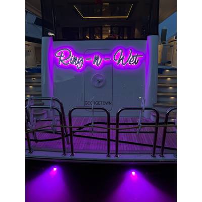From precision-cut stainless-steel 3D lettering to cutting-edge LED & fiber-optic backlighting, Yacht Signs crafts bespoke, regulation-compliant nameplates that elevate your vessel’s prestige and visibility—by day or by night.