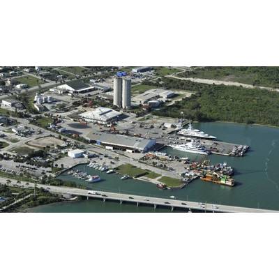 Proposed locations for Derecktor Fort Pierce. Photo courtesy Derecktor Shipyard. 
