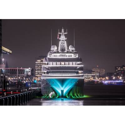 Putting eyes underwater the Falcon is a valuable resource for superyachts offered by MarineGuard. (MarineGuard)