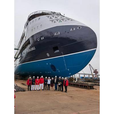 SunStone Maritime Group A/S took delivery of two Infinity class ships -- Sylvia Earle (pictured) and Ocean Odyssey -- from the CMHI Shipyard in Haimen, China. Photo courtesy Sunstone