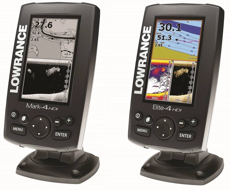 Lowrance Introduces Elite-4 And Mark-4 HDI Series