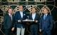 Left to Right:
● Friedrich Norden, Managing Director, Lloyd Werft
● Matthias Bosse, Co-Founder and Managing Director, Maybach Ocean Club
● Michael Hehn, Co-Founder and Managing Director, Maybach Ocean Club
● Thorsten Roenner, Managing Partner, Heinrich Roenner Group / Lloyd Werft
Credit: Ebinger Photography