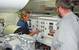 System Check - Manuel Canadas, an HEM engineer, carries out system checks on a superyacht (Photo: Solent Refit)